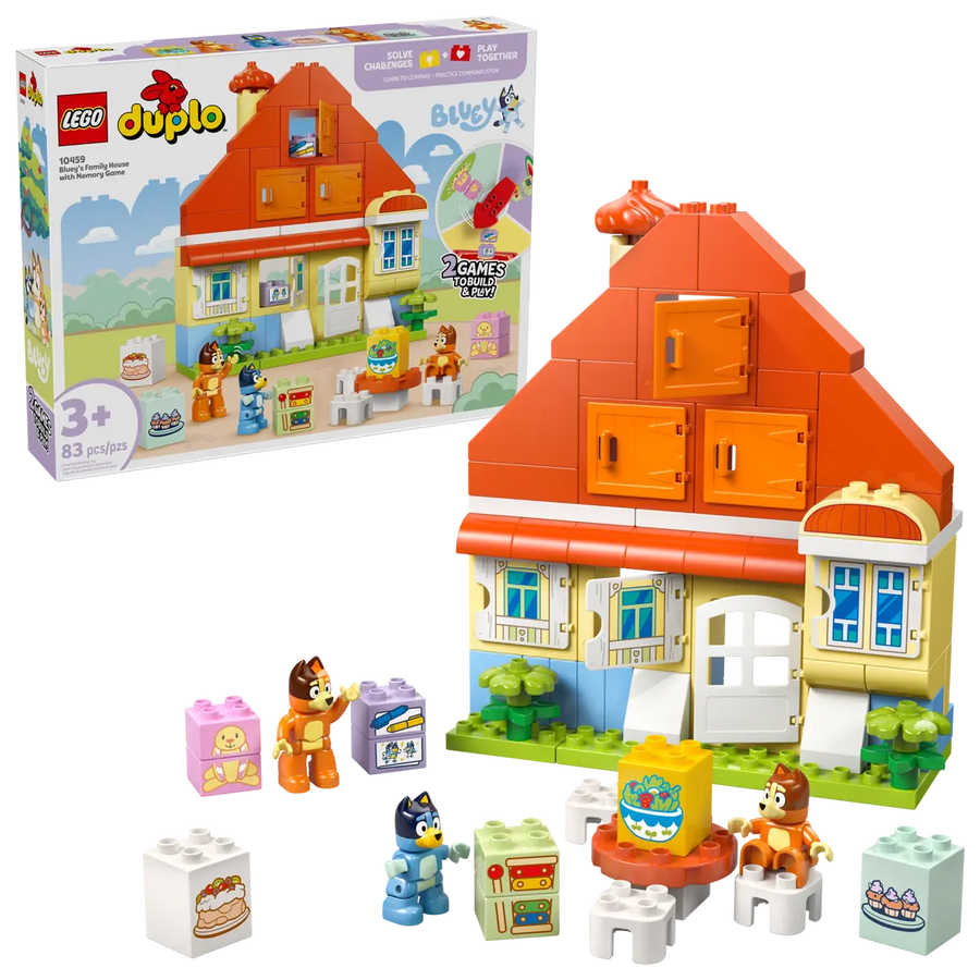 Duplo Bluey's Family House with Memory Game