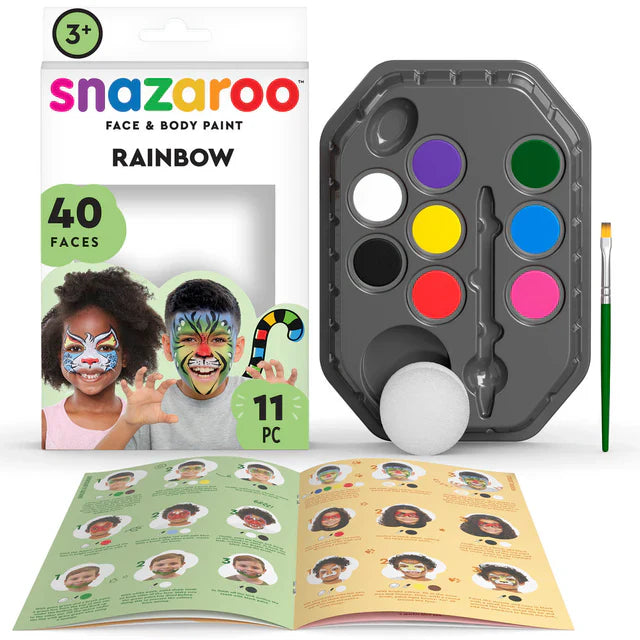 Snazaroo Rainbow Face Paint Kit