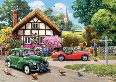 Ravensburger: Leisure Days No.9 A Country Drive, 1000pc Jigsaw Puzzle
