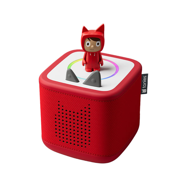 Toniebox 2 Sunset Red with Creative Tonie - Nimble Fingers