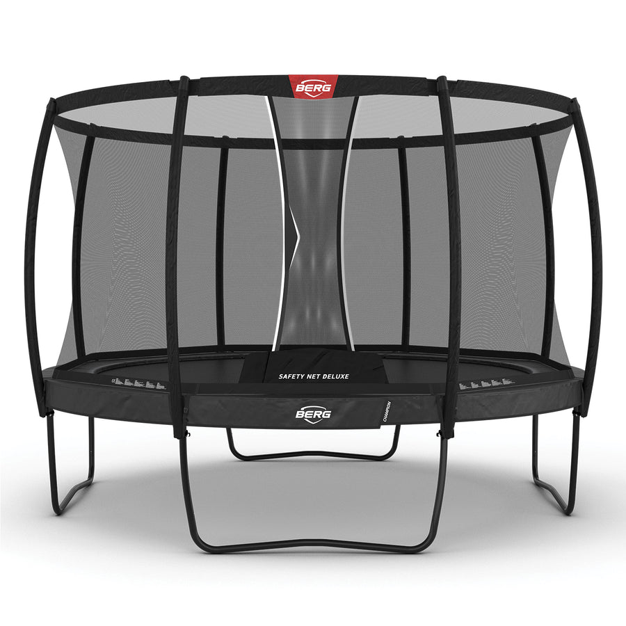 BERG Champion 14ft Trampoline + Safety Net Deluxe