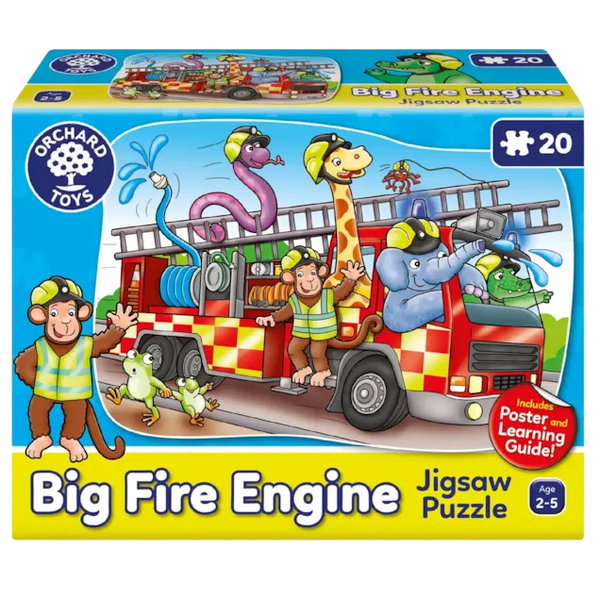 Fire engine floor puzzle shop