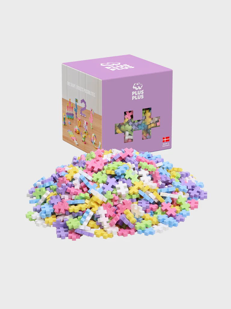 Plus Plus Pastel Colormix - 600 pcs
