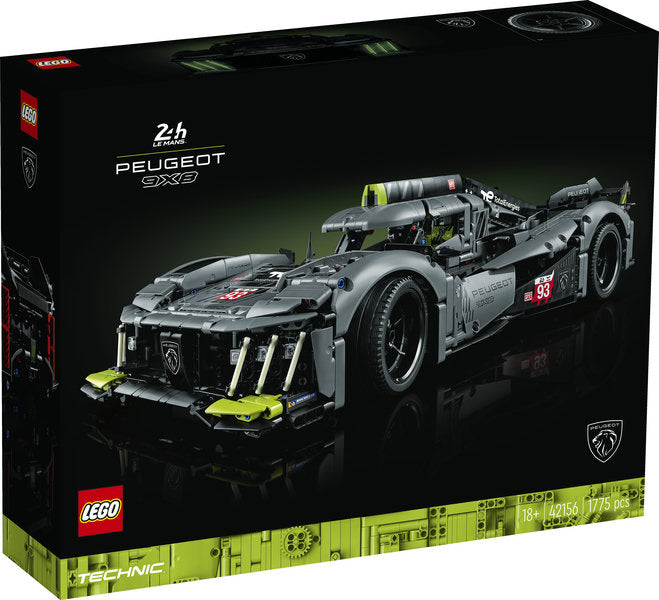 Lego Technic PEUGEOT 9X8 24H Le Mans Hybrid Hypercar