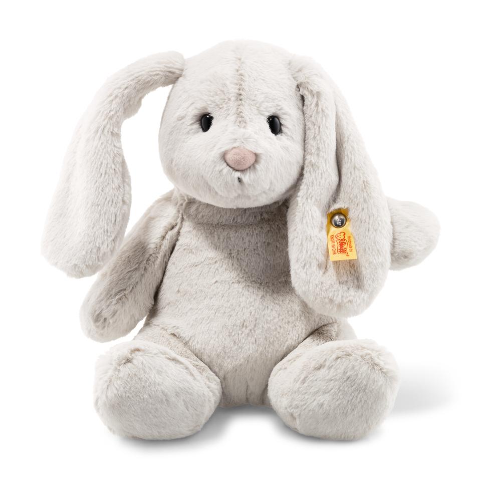 Steiff Hoppie rabbit, light grey medium
