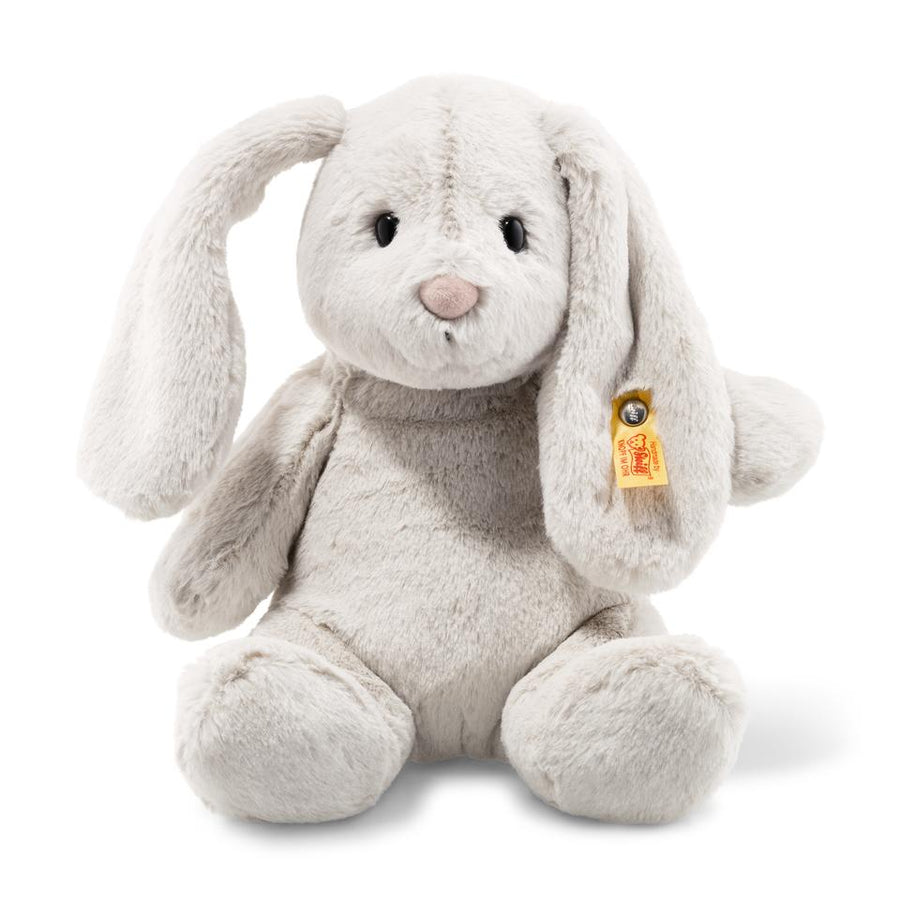 Steiff Hoppie rabbit, light grey medium