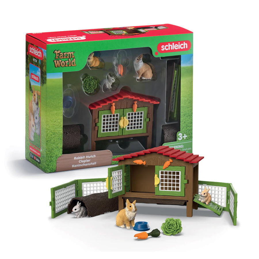 Schleich Starter Set: Rabbit cage