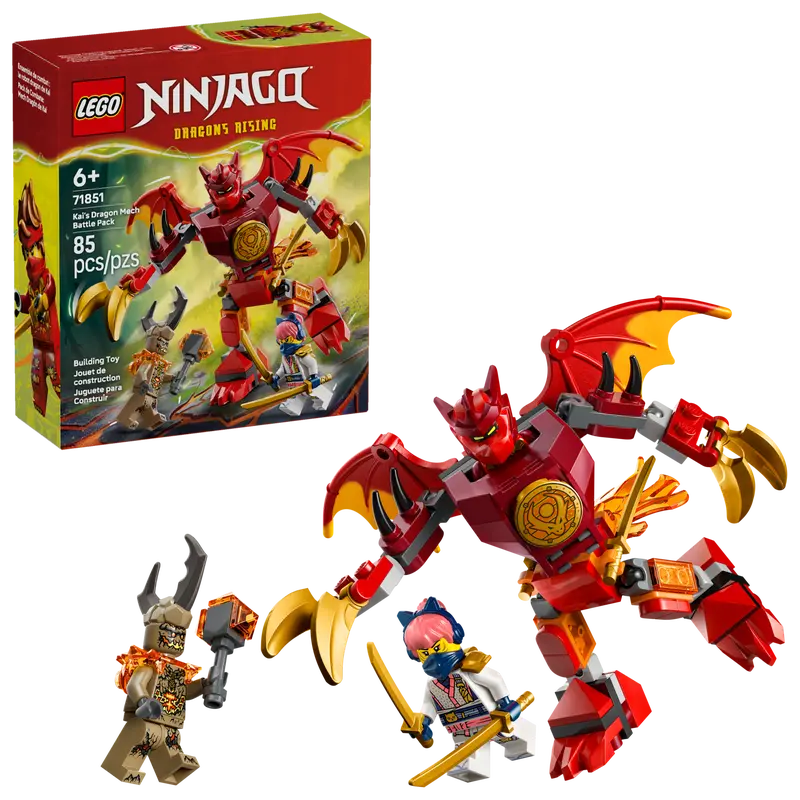 Lego Ninjago Kai's Dragon Mech Battle Pack