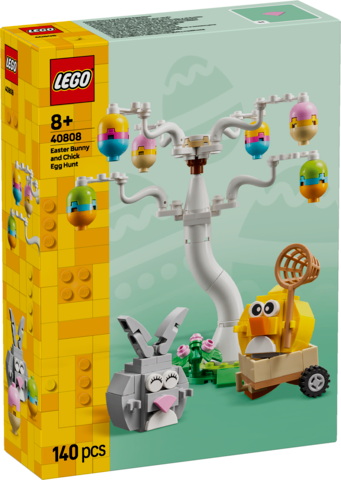 LEGO Easter Bunny and Chick Egg Hunt