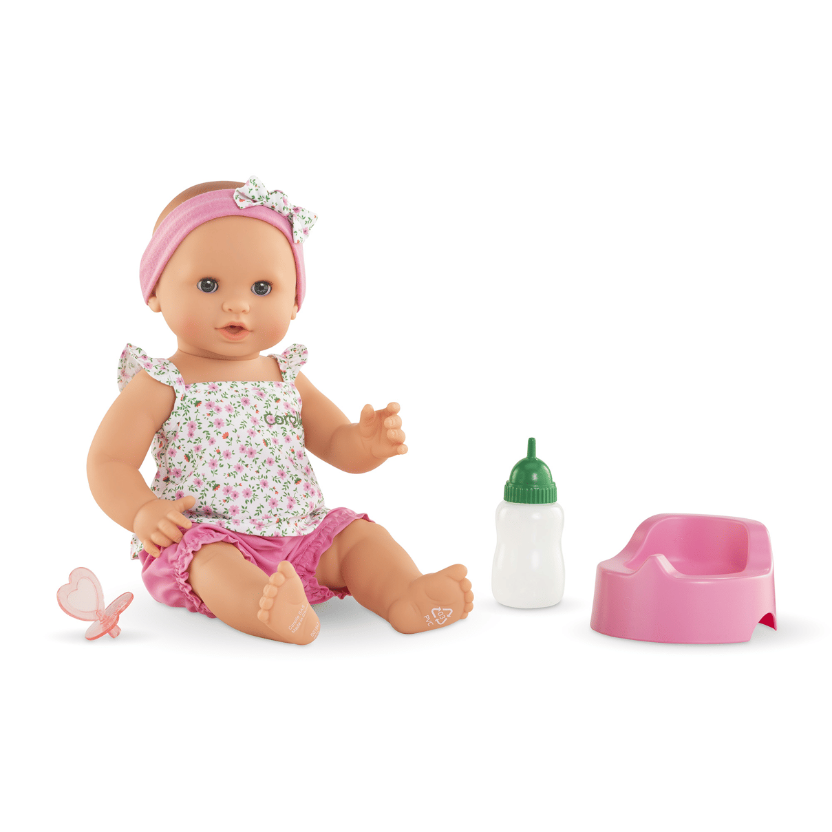 Corolle: Emma uses a potty
