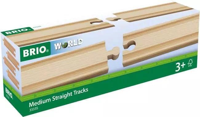 BRIO Medium Straight Tracks