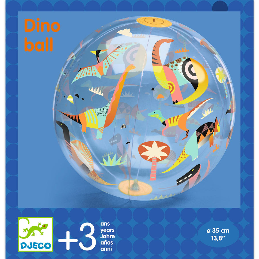Djeco Inflatable Ball: Dino