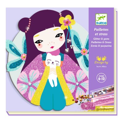 Djeco Glitter& Gems: Onnanoko (6-10yrs)