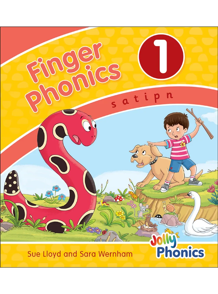 Jolly Learning Finger Phonics Book 1 ONLY