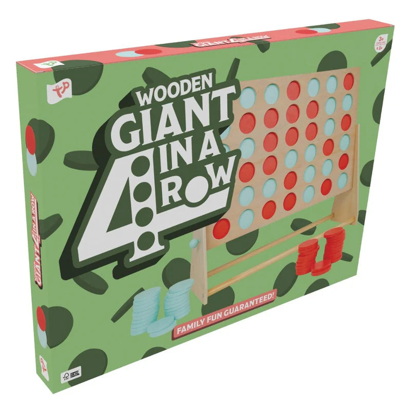 TP Toys Giant Wooden 4 in a Row