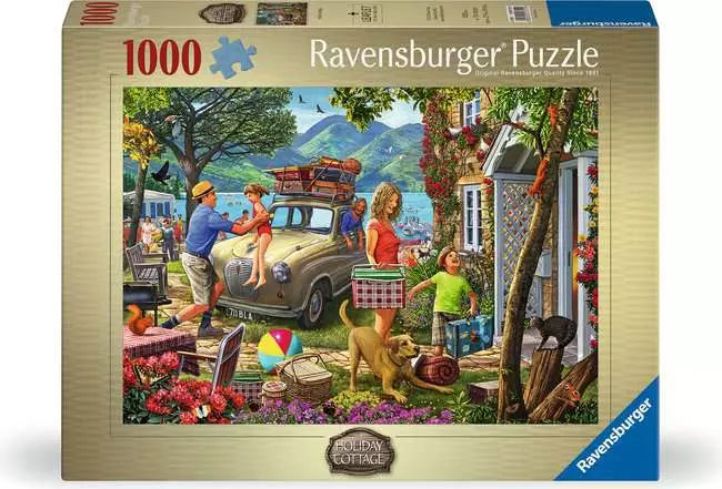 Ravensburger, Holiday Cottage, 1000pc Jigsaw Puzzle