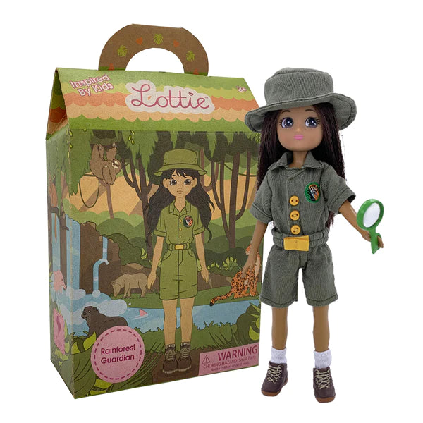 Lottie Doll Rainforest Guardian Nimble Fingers