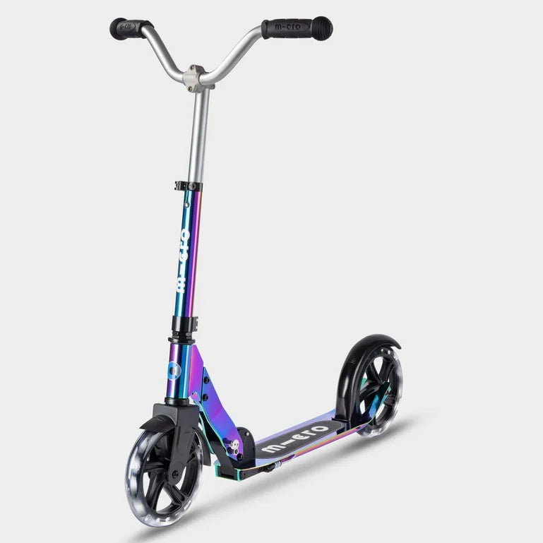 Micro Cruiser Scooter With Light up Large Wheels: Neochrome