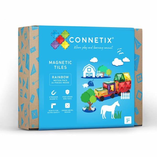 Connetix Rainbow Motion Pack 24 pc