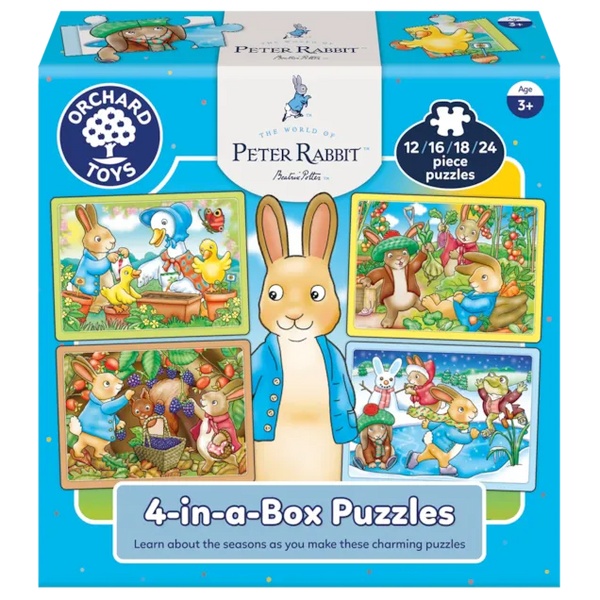 Peter Rabbit 4inaBox Puzzles Nimble Fingers