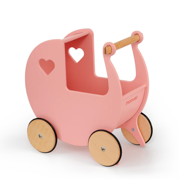 Moover Traditional Pram Stroller Pink