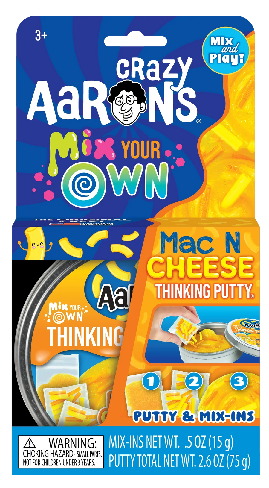 Crazy Aaron's Putty: Mac & Cheese - Mix It