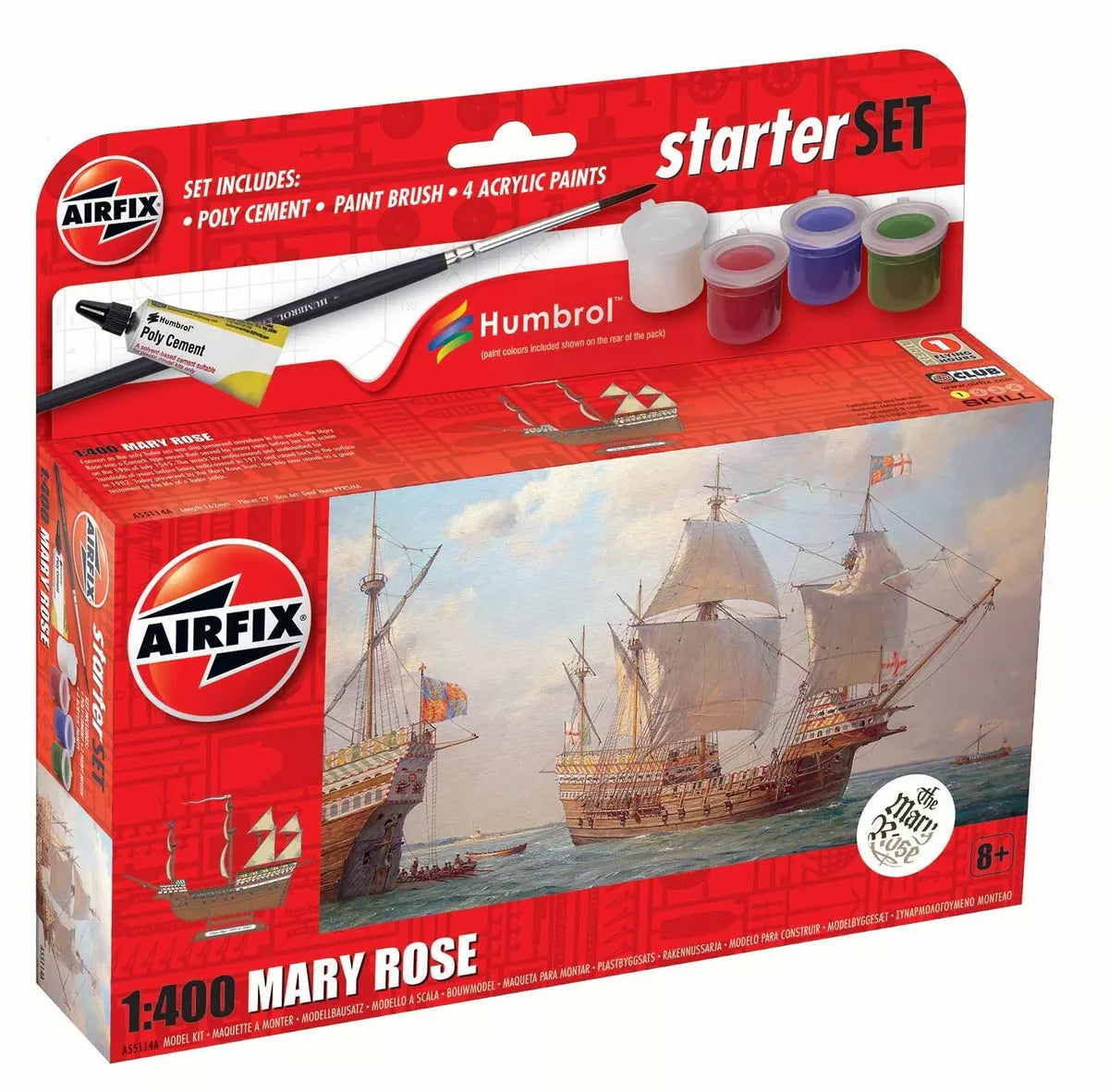 Airfix Starter Set - Mary Rose