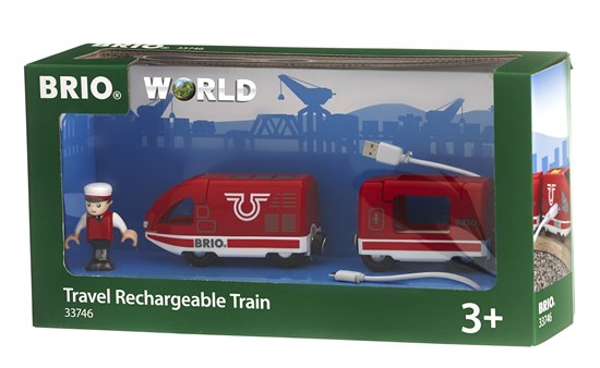 Brio Travel Rechargeable Train Nimble Fingers