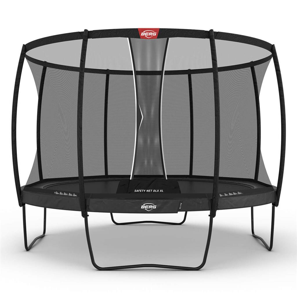 BERG ELITE 14FT TRAMPOLINE + SAFETY NET DLX XL