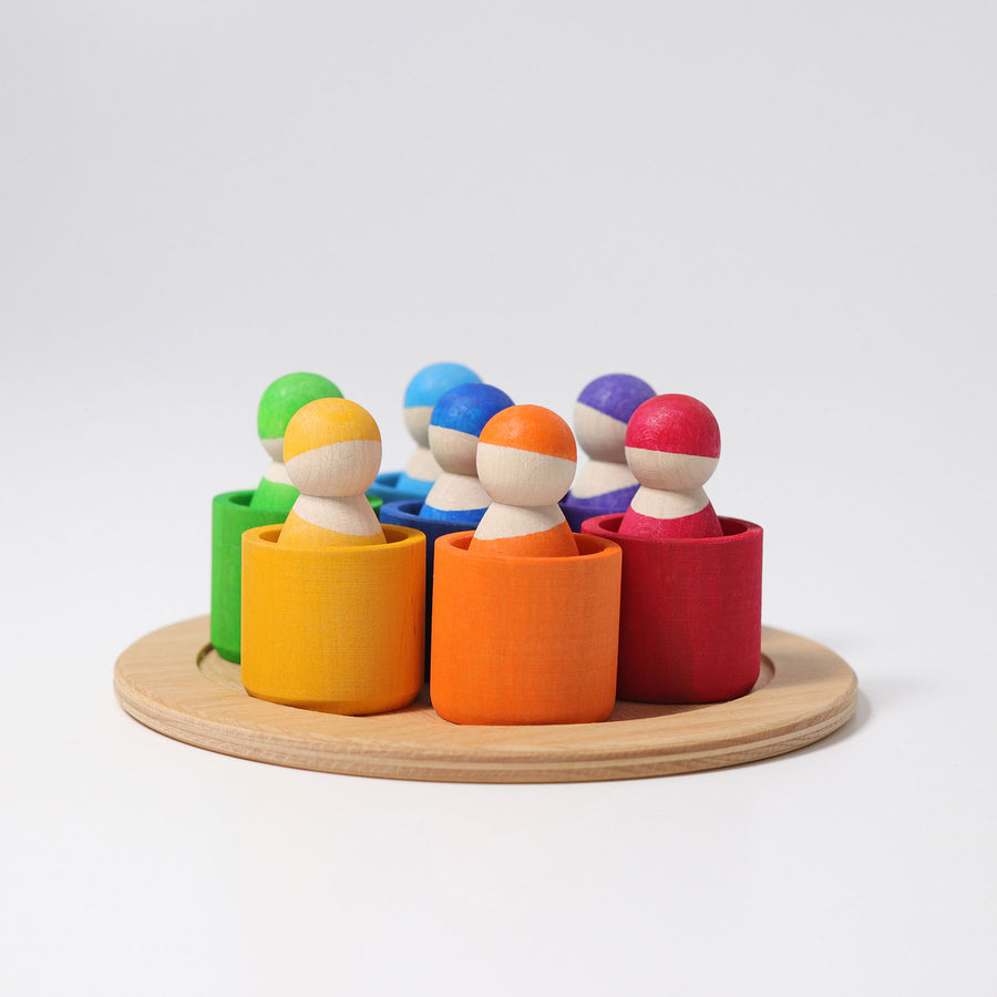 Grimm's Seven Friends in Bowls