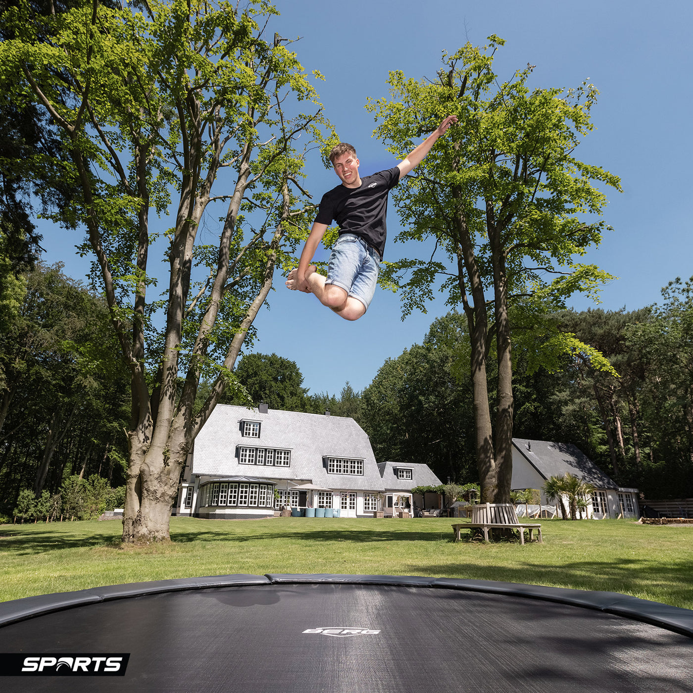 BERG Elite InGround Round Trampoline
