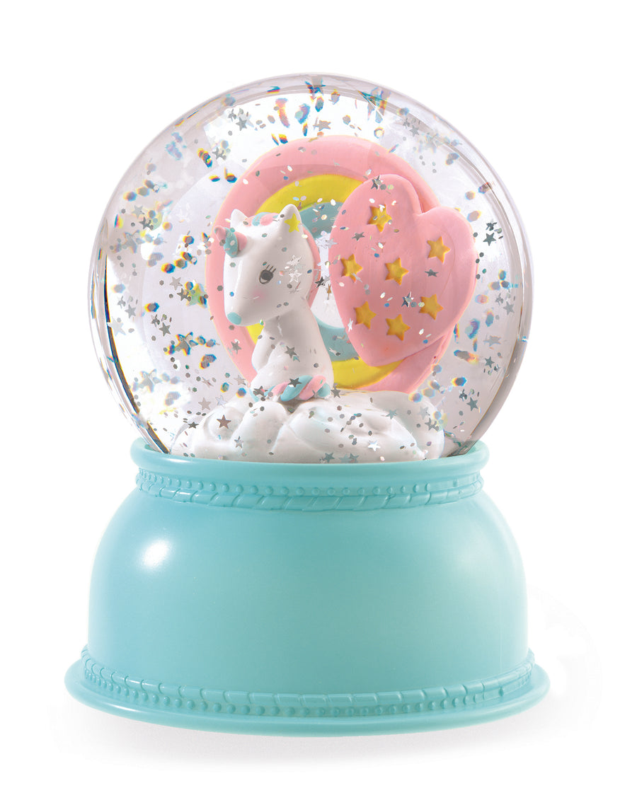 Djeco Snow Ball Night Light: Unicorn