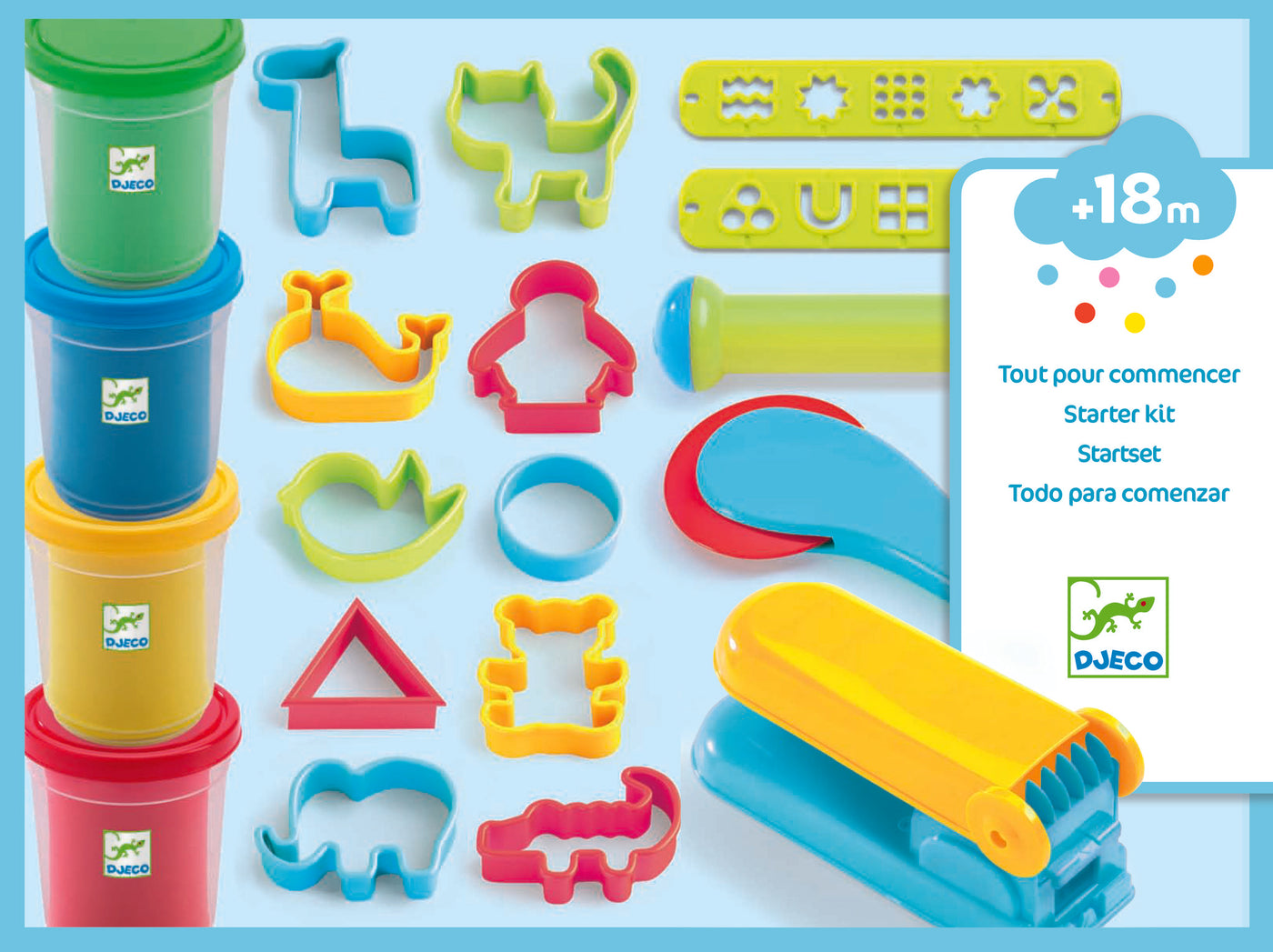 Djeco Dough Starter Set (18 months+)