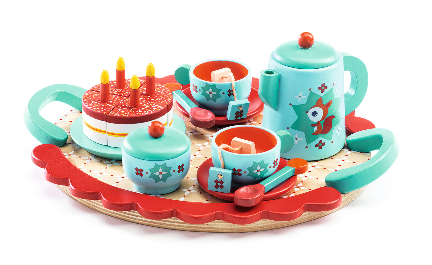 Djeco Role Play: Fox's Tea Set