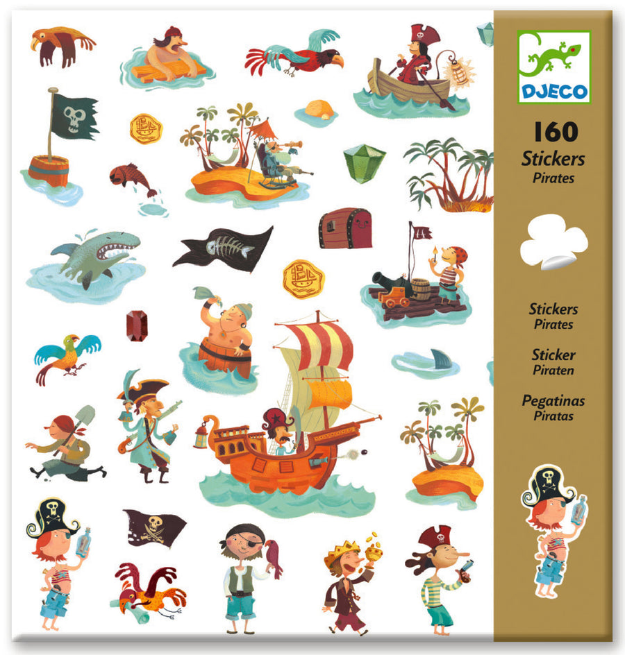 Djeco Stickers: Pirates