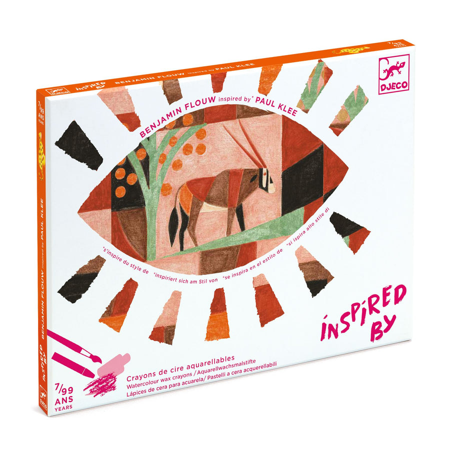 Djeco Watercolour Pastels: Inspired By Paul Klee (7-Adult)