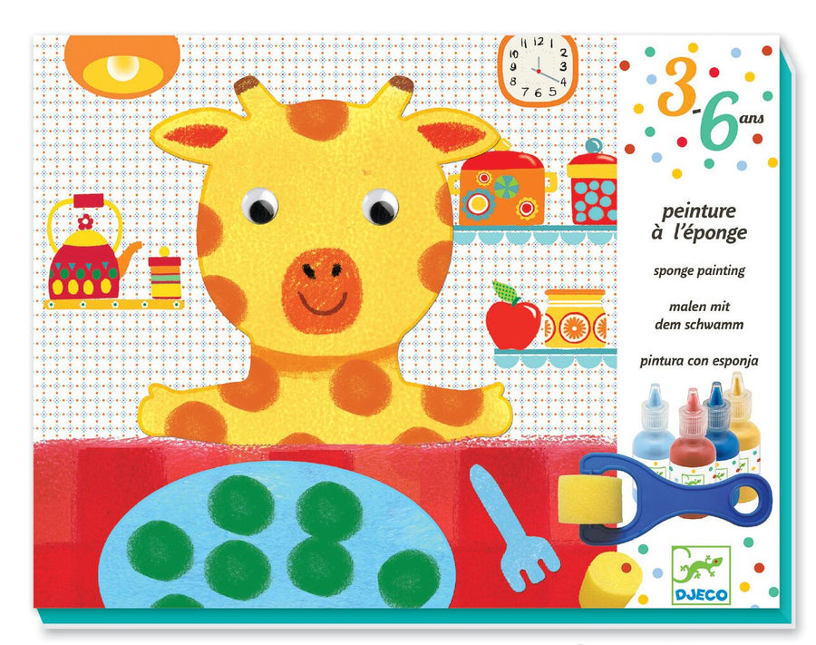 Djeco Sponge Painting (3-6yrs)