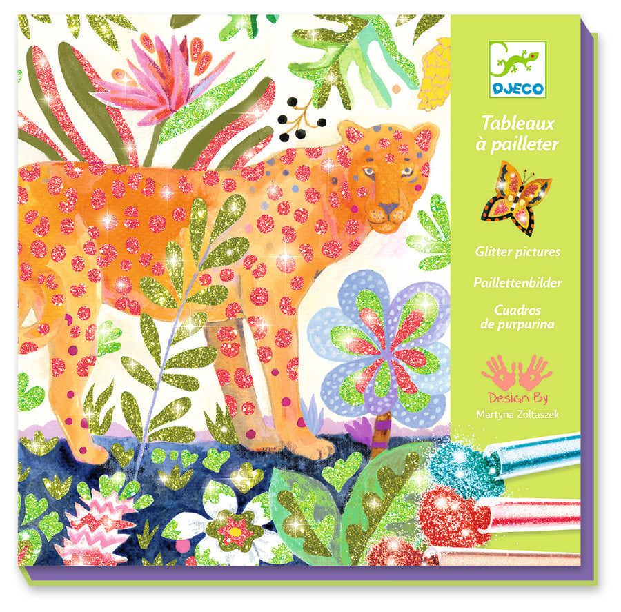 Djeco Glitter Pictures: Tropico (8-14yrs)