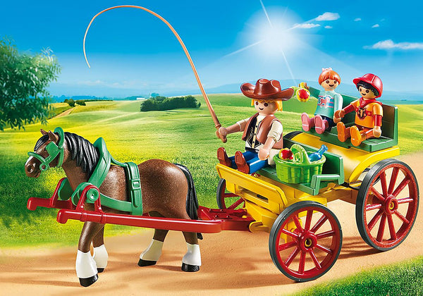 Playmobil Country: Horse-Drawn Wagon Nimble Fingers