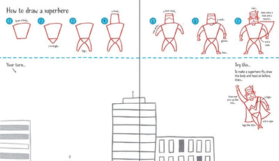 Usborne: Step-by-step drawing people