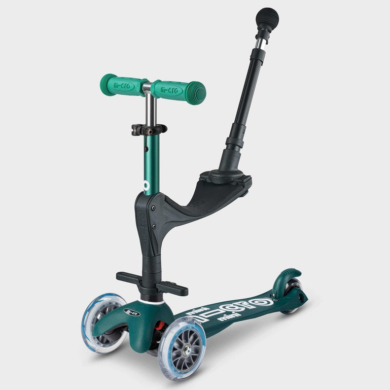 MINI MICRO 3IN1 DELUXE PLUS ECO SCOOTER : GREEN