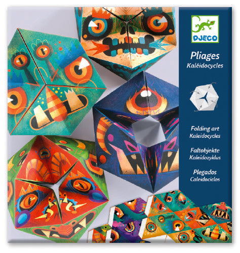 Djeco Folding Art Kaleidocycles: Flexmonsters (7-13yrs)