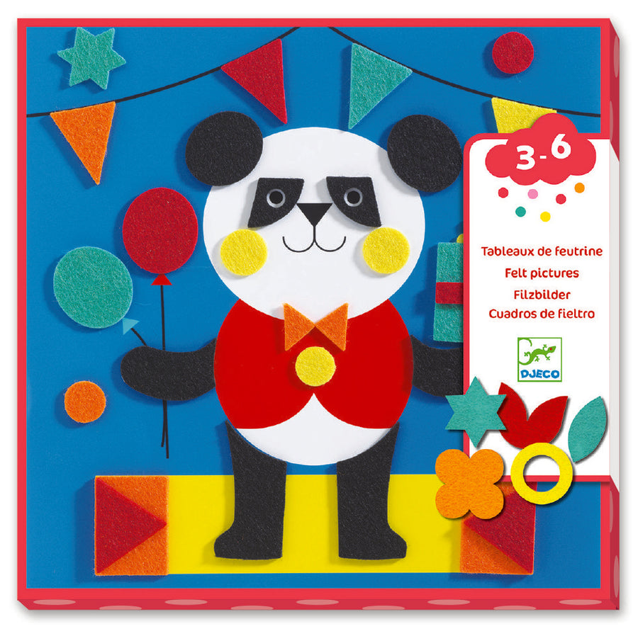 Djeco Felt Pictures: Gentle Creatures (3-6yrs)
