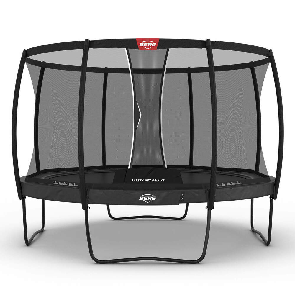 BERG ELITE 11FT TRAMPOLINE + SAFETY NET DELUXE