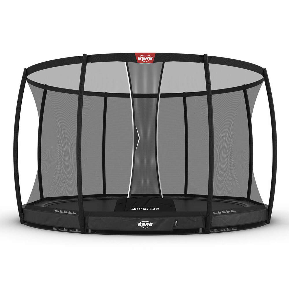 BERG ELITE INGROUND 14ft GREY + SAFETY NET DLX XL