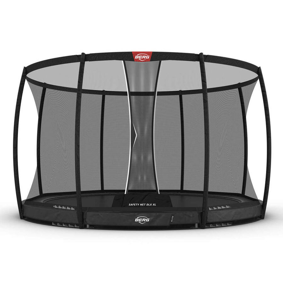 BERG ELITE INGROUND 14ft GREY + SAFETY NET DLX XL