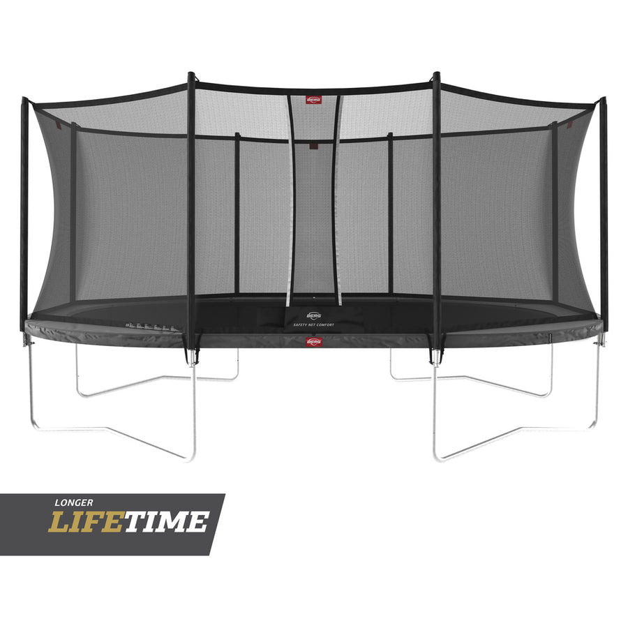 BERG GRAND FAVORIT 17 x 11ft TRAMPOLINE + SAFETY NET COMFORT