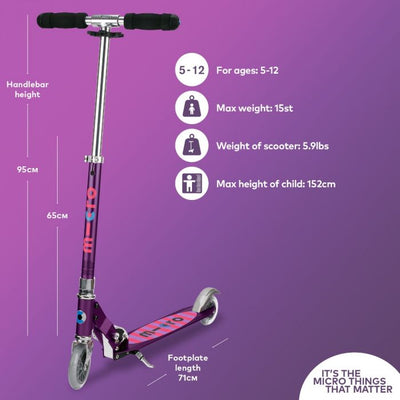 Micro Sprite Scooter (Purple)