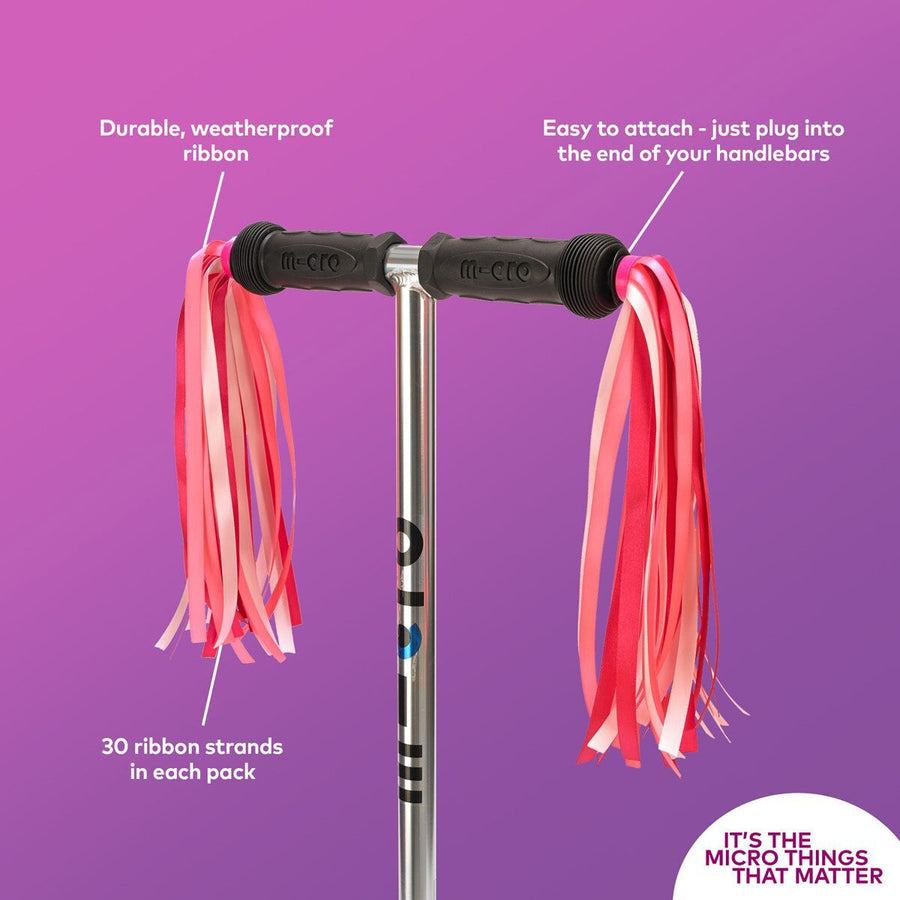 MICRO ECO SCOOTER RIBBONS - PINK