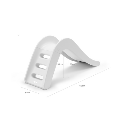 Jupiduu "White Dolphin" Outdoor Slide (Delivery Only)